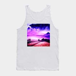 Purple Haze Landscape Tank Top